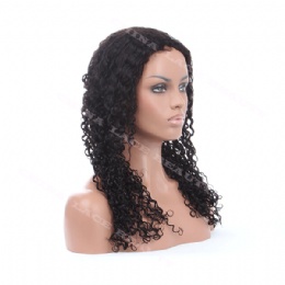 Full Lace Wig Indian Remy 15mm curl