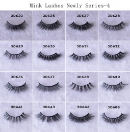 NEW Mink Lashes 3D Mink Eyelashes 100% Cruelty free Handmade Reusable Natural Eyelashes Extension