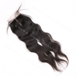 Top lace closure body wave