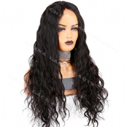 Natural Wave Brazilian Virgin Hair New 13x6 HD Lace Wigs 150% thick density pre-plucked hairline