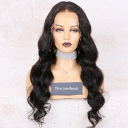 Lace Frontal Wig, 13x4HD Lace Indian Remy Hair Wavy